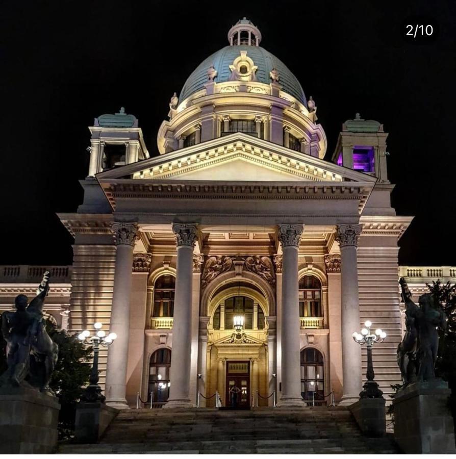 Dusan City Center Parlament Belgrade Luaran gambar